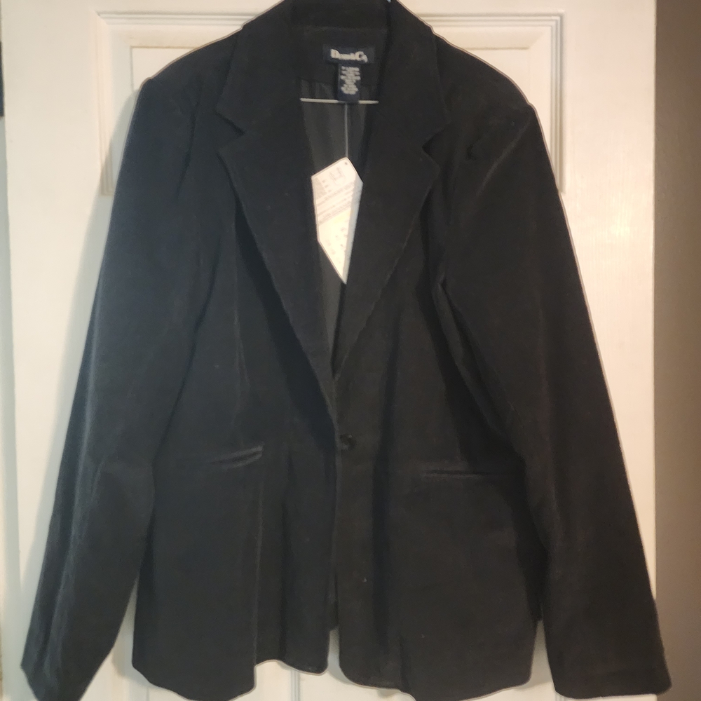 Denim&Co. Black Blazer